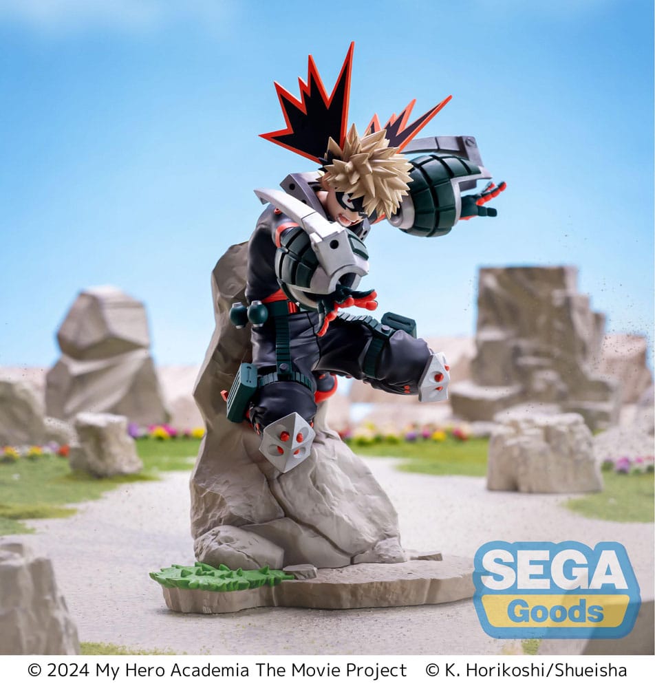 My Hero Academia: You´re Next Xross Link Anime PVC Statue Katsuki Bakugo 18 cm Prizefiguren Yokina