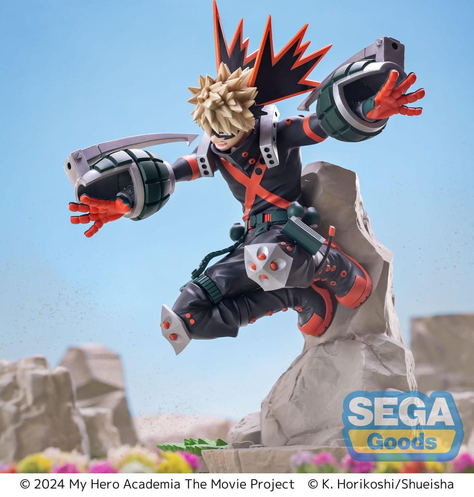 My Hero Academia: You´re Next Xross Link Anime PVC Statue Katsuki Bakugo 18 cm Prizefiguren Yokina