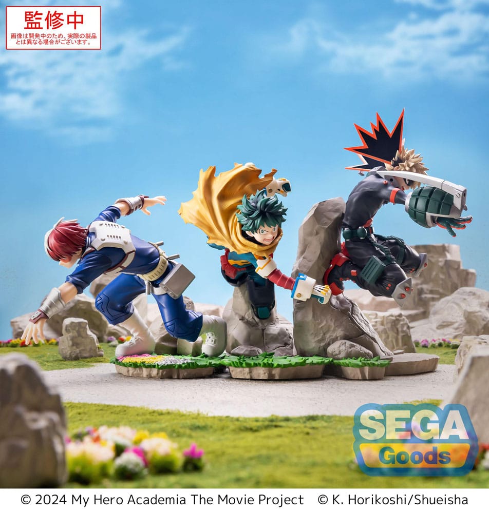 My Hero Academia: You´re Next Xross Link Anime PVC Statue Izuku Midoriya Vol. 2 15 cm Prizefiguren Yokina