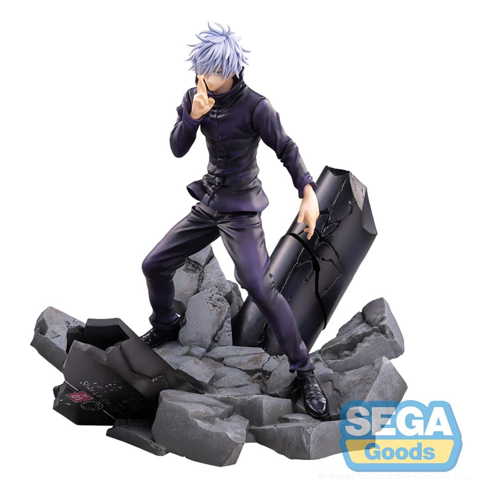 Jujutsu Kaisen Figurizm Luminasta PVC Statue Shibuya Incident Satoru Gojo Unlimited Void 21 cm Prizefiguren Yokina