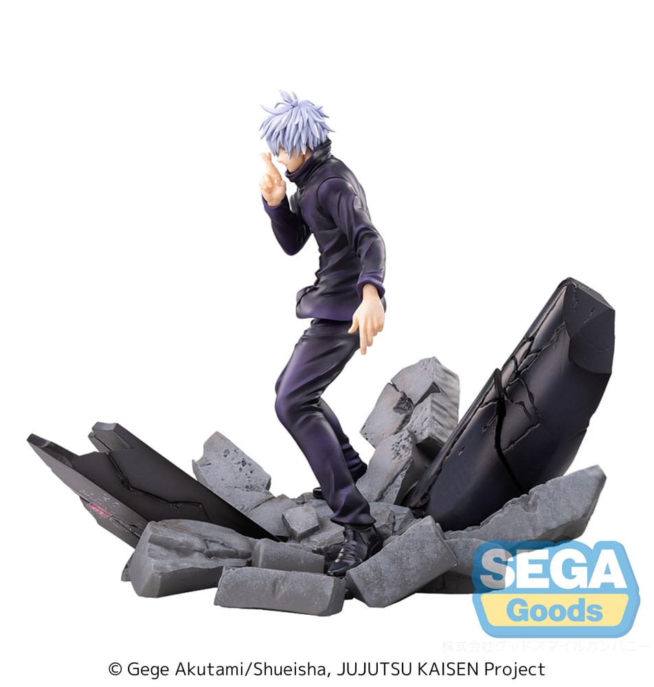 Jujutsu Kaisen Figurizm Luminasta PVC Statue Shibuya Incident Satoru Gojo Unlimited Void 21 cm Prizefiguren Yokina