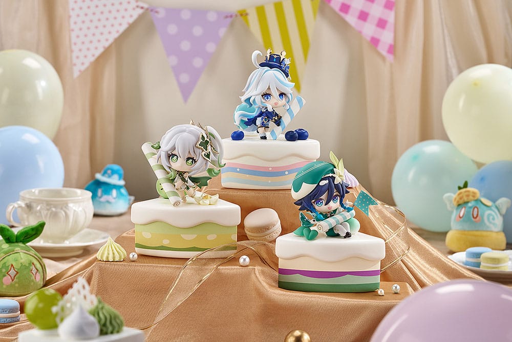 Genshin Impact Wondrous Travels Series Figur Venti Chibi 12 cm Prizefiguren Yokina