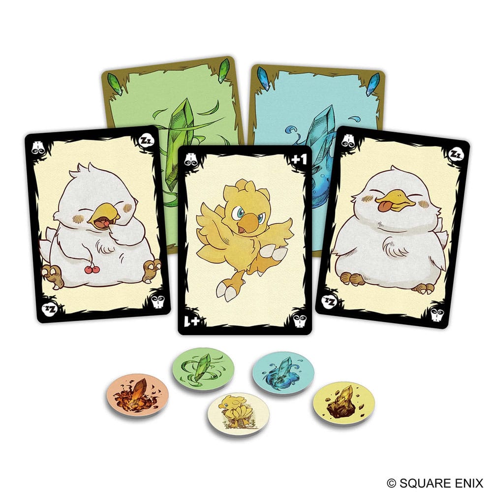 Final Fantasy Kartenspiel Chocobo's Crystal Hunt Spielkarten Yokina