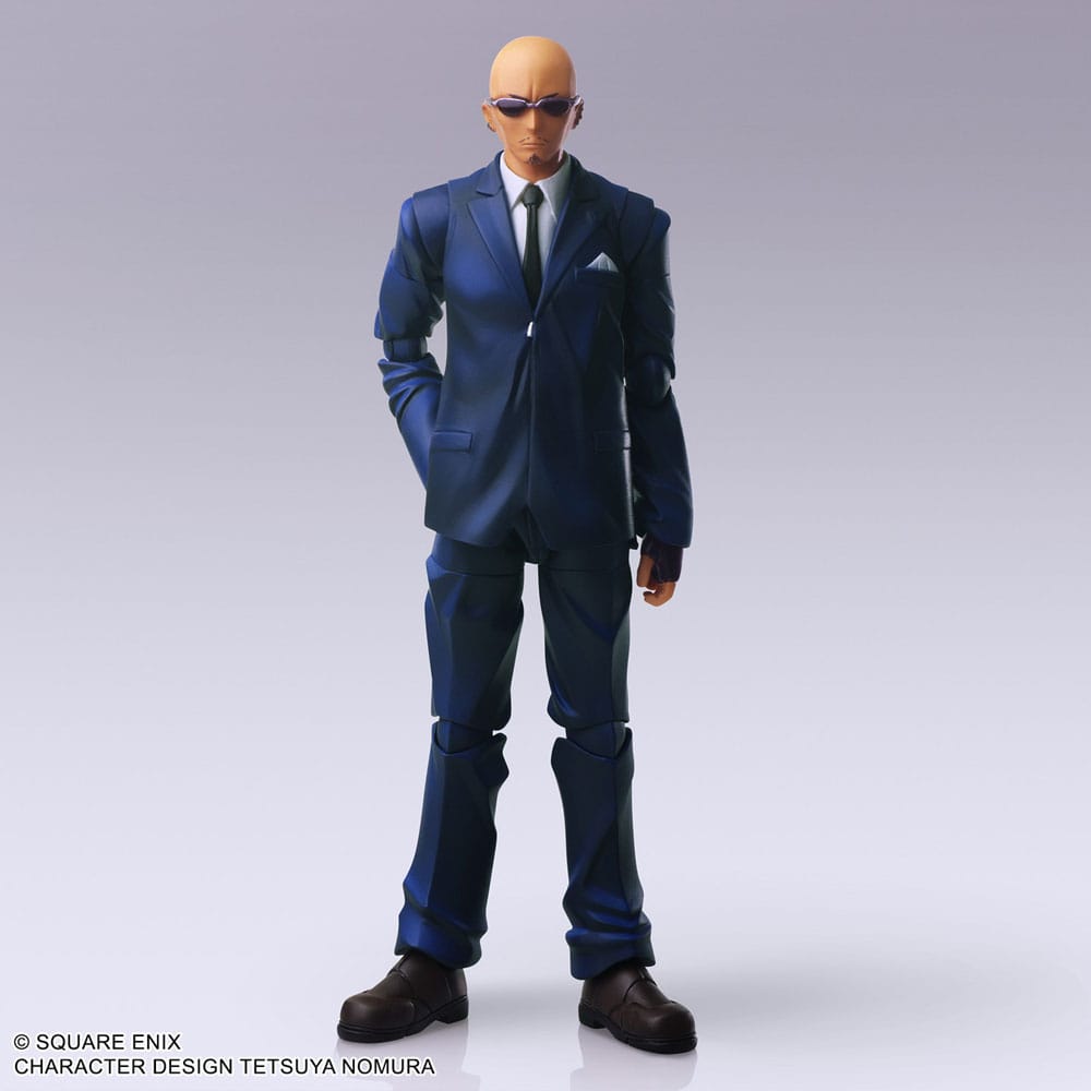 Final Fantasy VII Bring Arts Actionfigur Rude 16 cm Figmas Yokina