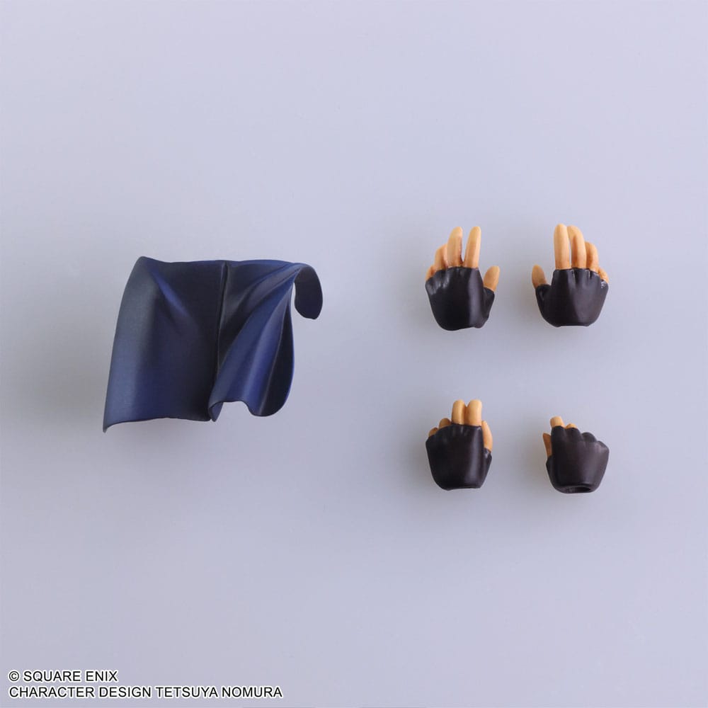 Final Fantasy VII Bring Arts Actionfigur Rude 16 cm Figmas Yokina