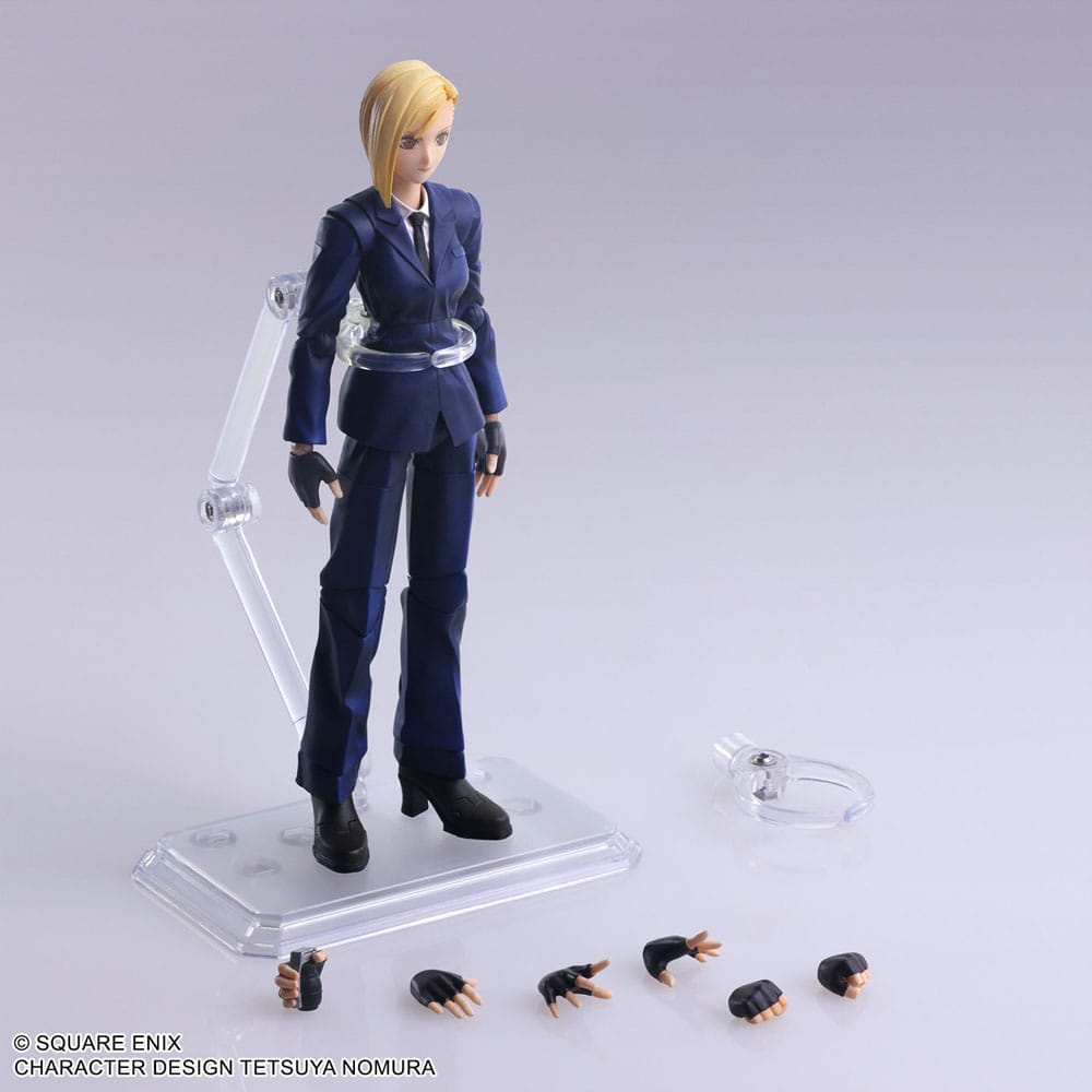 Final Fantasy VII Bring Arts Actionfigur Elena 14 cm Figmas Yokina
