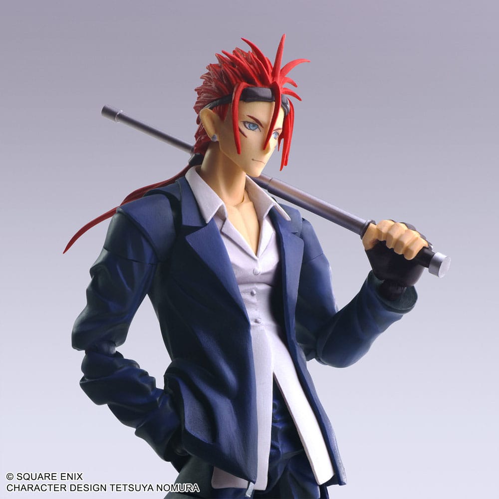 Final Fantasy VII Bring Arts Actionfigur Reno 15 cm Figmas Yokina
