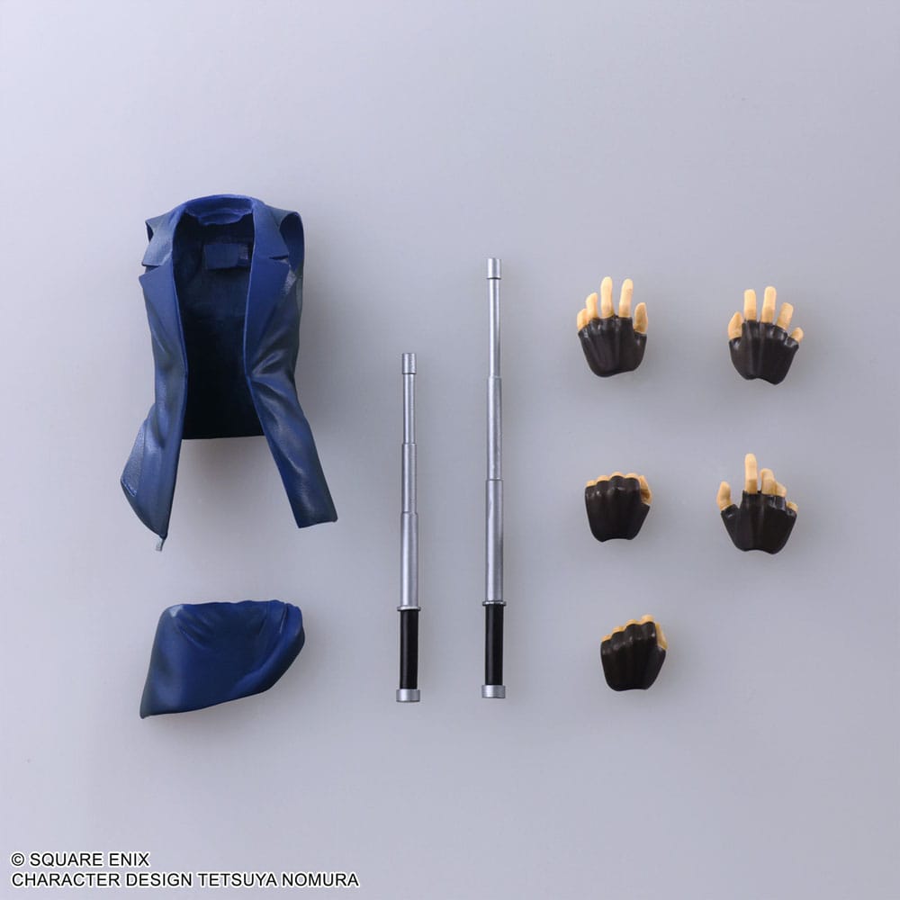 Final Fantasy VII Bring Arts Actionfigur Reno 15 cm Figmas Yokina