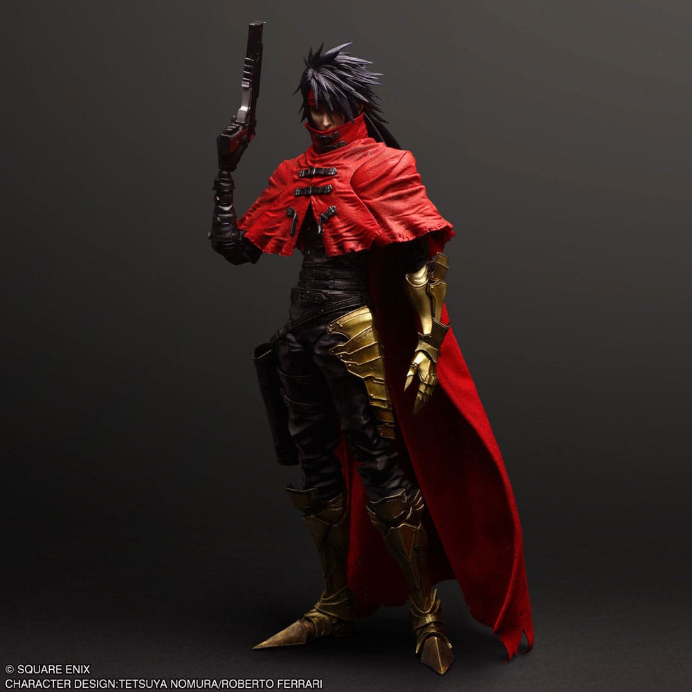 Final Fantasy VII Rebirth Play Arts Kai Actionfigur Vincent Valentine 28 cm Figmas Yokina