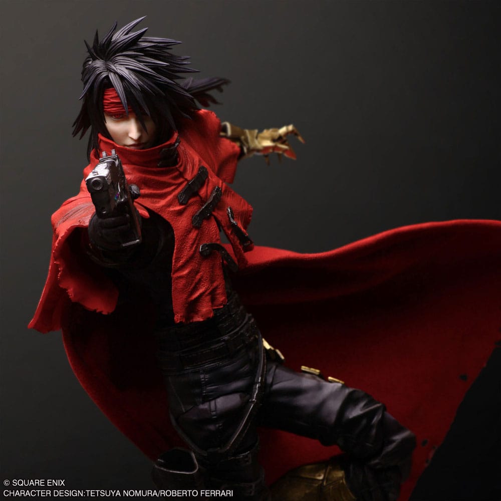 Final Fantasy VII Rebirth Play Arts Kai Actionfigur Vincent Valentine 28 cm Figmas Yokina