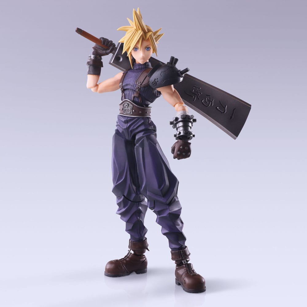 Final Fantasy VII Bring Arts Actionfigur Cloud Strife Hardedge Ver. 15 cm Figmas Yokina