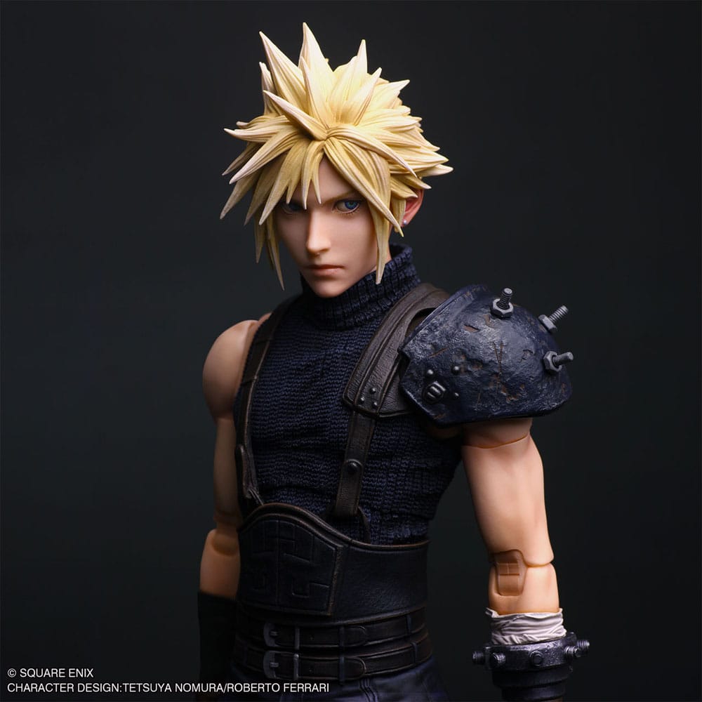 Final Fantasy VII Rebirth Play Arts Shin Actionfigur Cloud Strife 27 cm Figmas Yokina