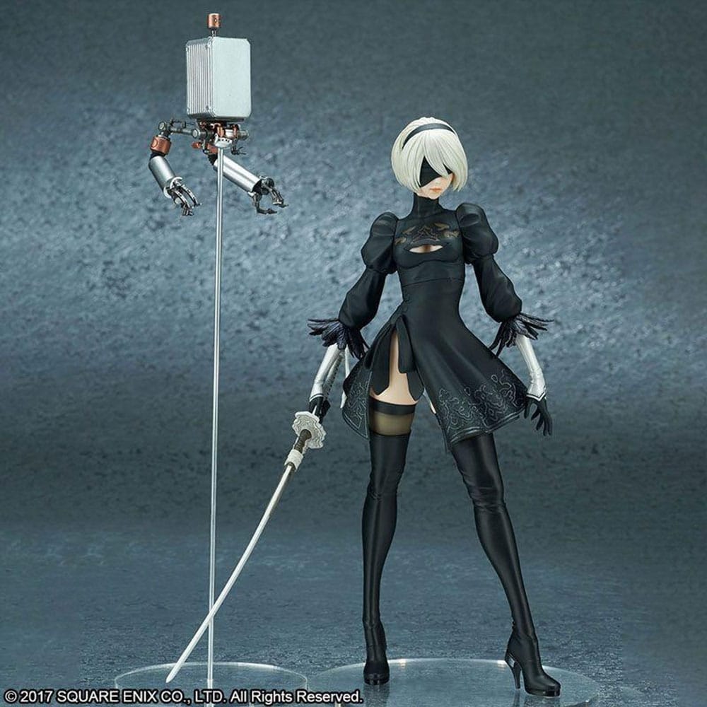 NieR:Automata PVC Statue 2B (YoRHa No.2 Type B) Deluxe Version 30 cm Prizefiguren Yokina