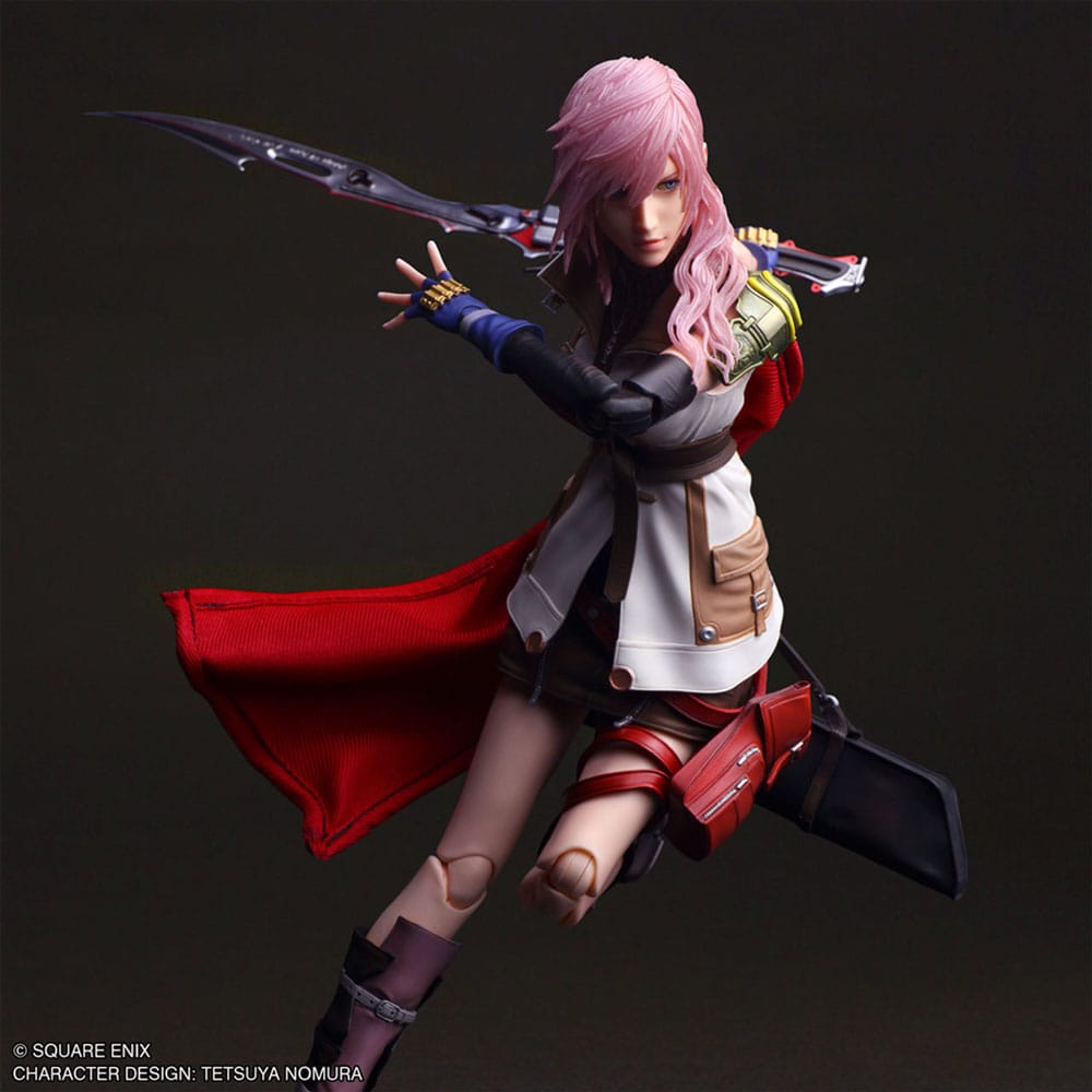Final Fantasy XV Play Arts Shin Actionfigur Lightning 26 cm Figmas Yokina