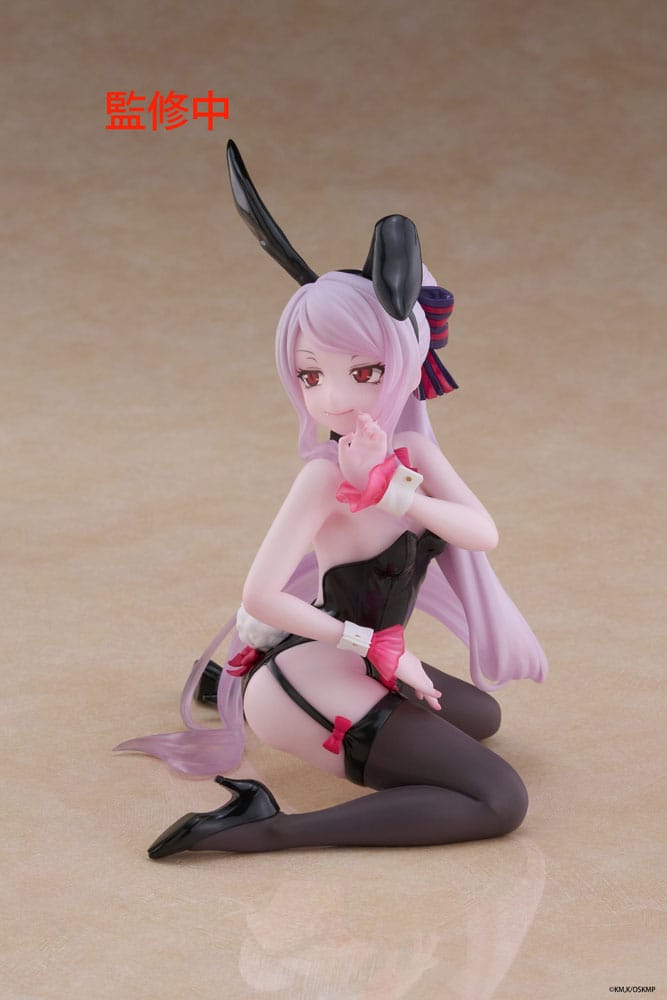 Overlord PVC Statue Desktop Cute Figure Shalltear Bunny Ver. 13 cm Prizefiguren Yokina