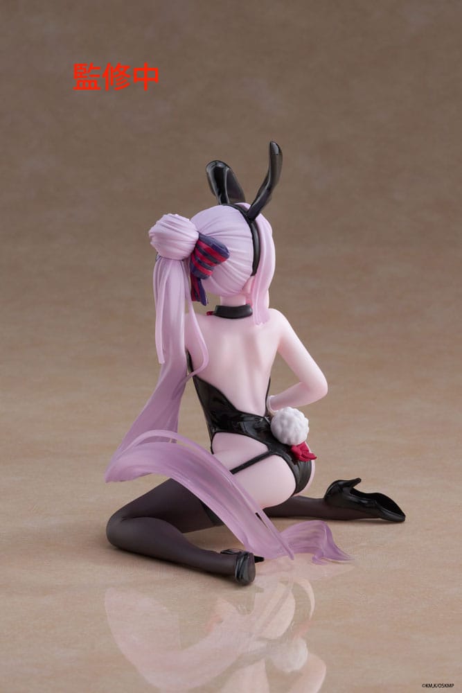 Overlord PVC Statue Desktop Cute Figure Shalltear Bunny Ver. 13 cm Prizefiguren Yokina