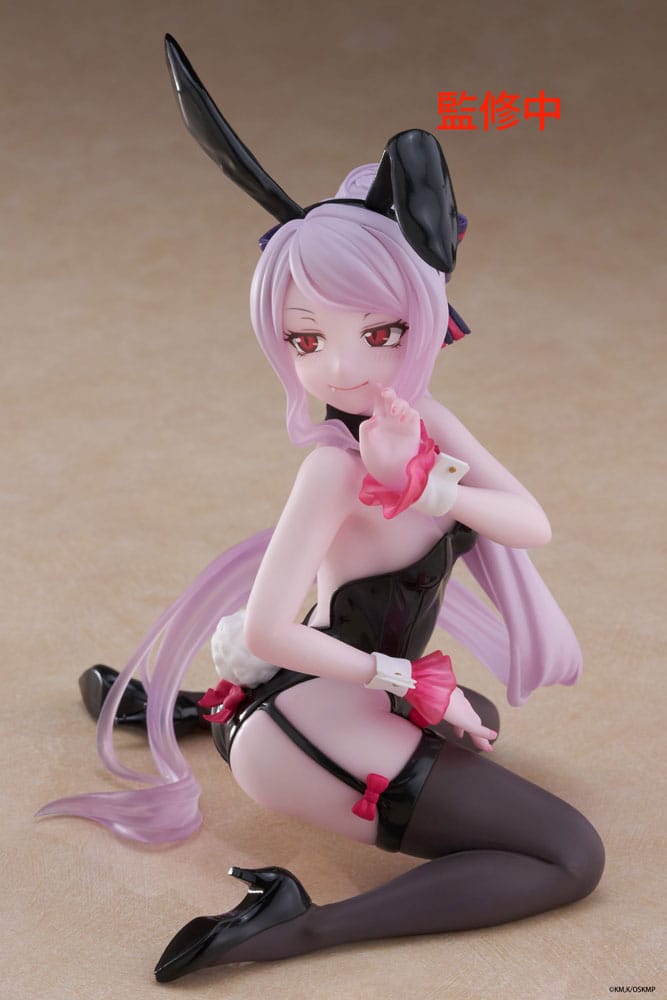 Overlord PVC Statue Desktop Cute Figure Shalltear Bunny Ver. 13 cm Prizefiguren Yokina
