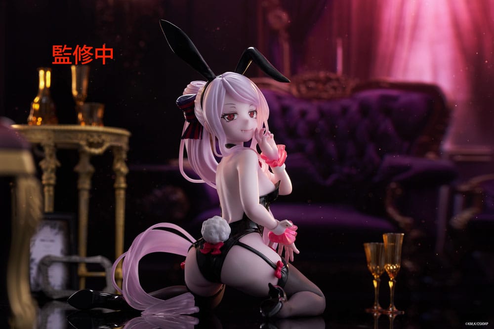 Overlord PVC Statue Desktop Cute Figure Shalltear Bunny Ver. 13 cm Prizefiguren Yokina