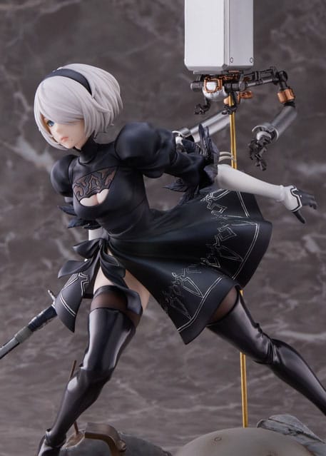 2B Deluxe Version Statue PVC 1/7 20 cm NieR:Automata Ver1.1a Scalefiguren Yokina