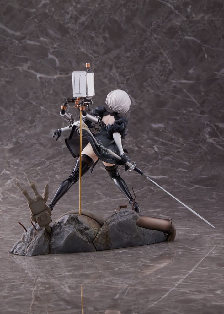 2B Deluxe Version Statue PVC 1/7 20 cm NieR:Automata Ver1.1a Scalefiguren Yokina