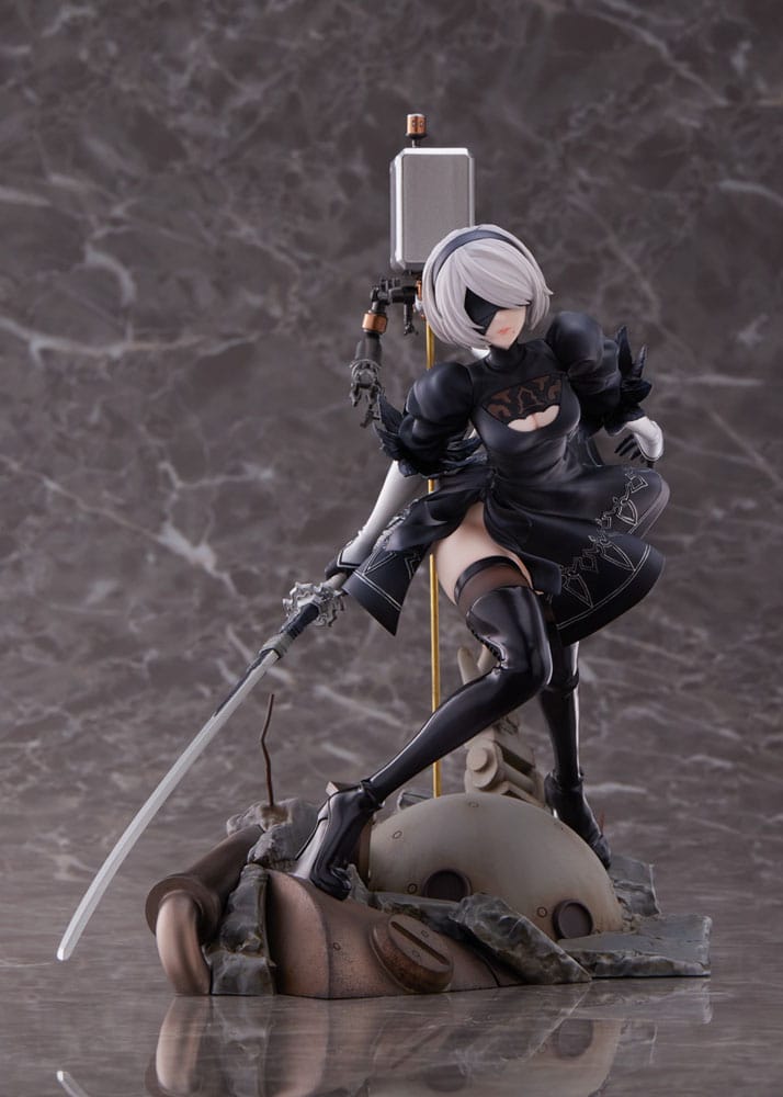 2B Deluxe Version Statue PVC 1/7 20 cm NieR:Automata Ver1.1a Scalefiguren Yokina