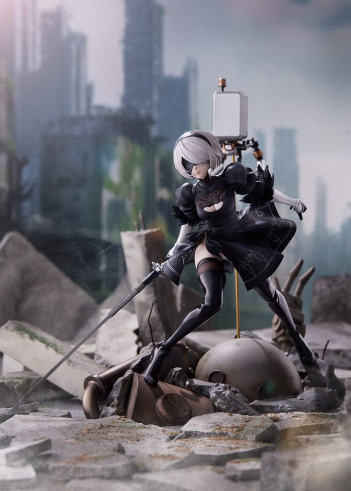 2B Deluxe Version Statue PVC 1/7 20 cm NieR:Automata Ver1.1a Scalefiguren Yokina