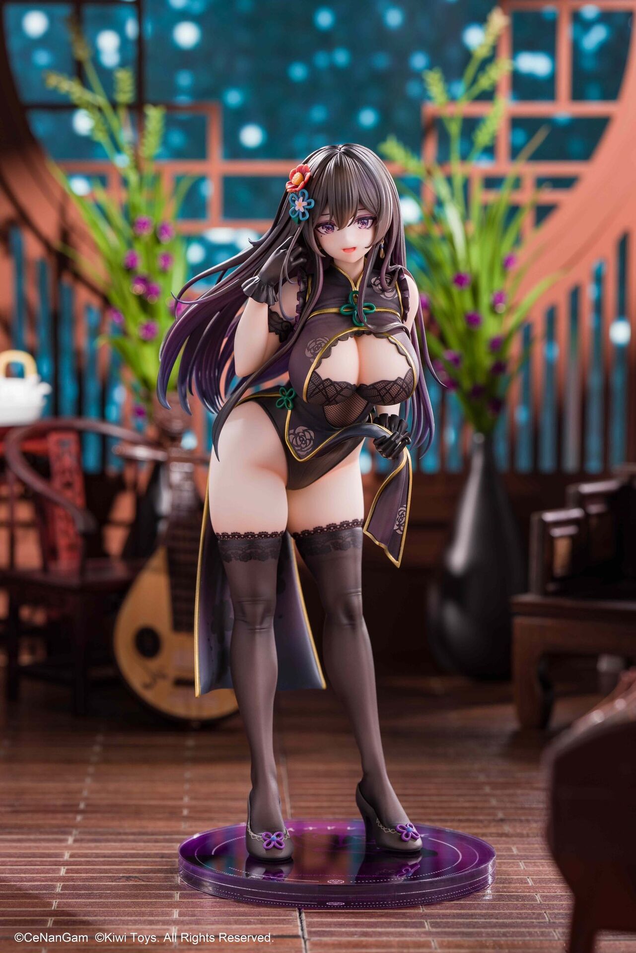 Original Character PVC Statue 1/6 China Dress Nyan Deluxe Version 26 cm Scalefiguren Yokina