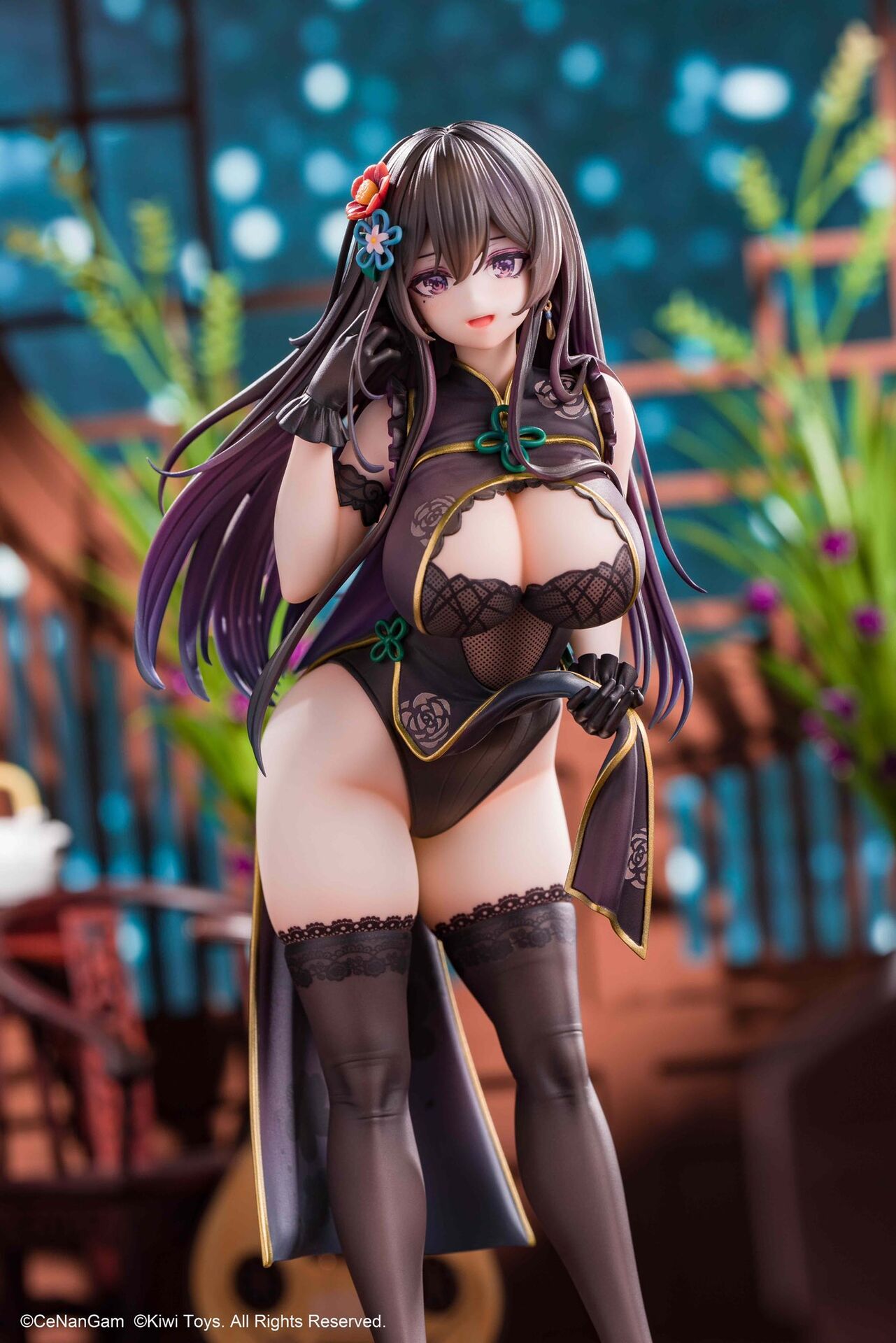 Original Character PVC Statue 1/6 China Dress Nyan Deluxe Version 26 cm Scalefiguren Yokina