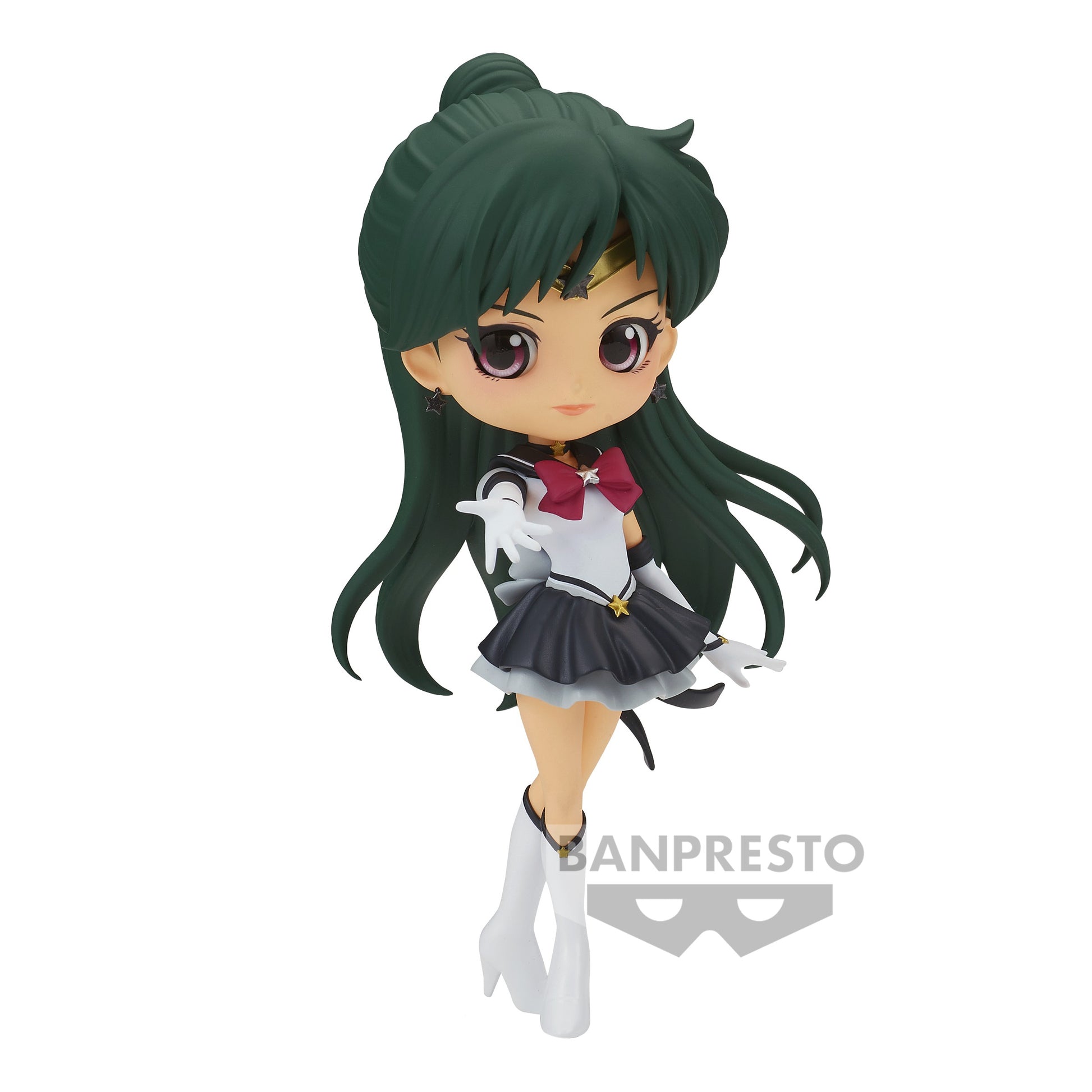 Sailor Moon Cosmos Movie Q Posket Petit PVC Statue Eternal Sailor Pluto Pretty Guardian 14 cm Prizefiguren Yokina