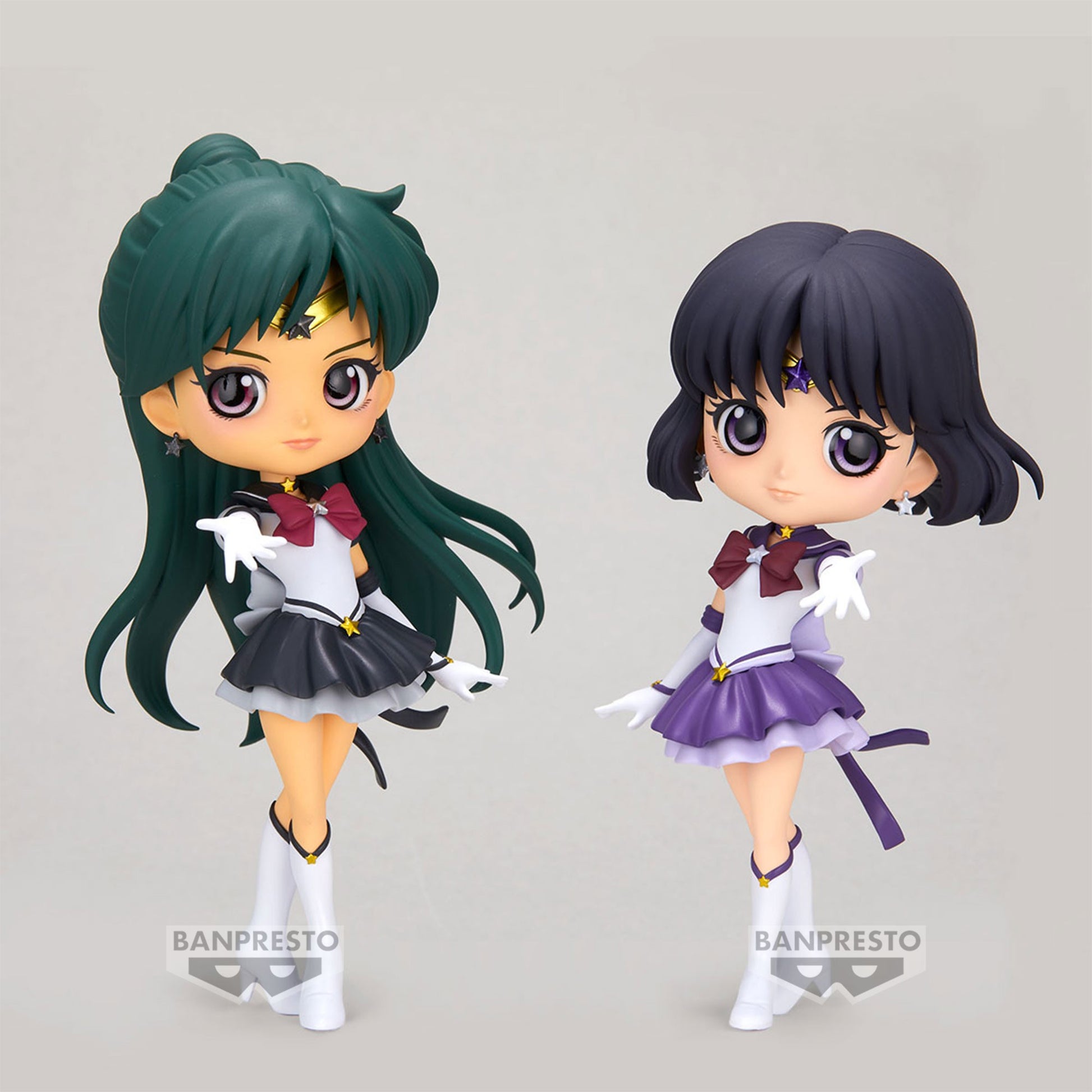 Sailor Moon Cosmos Movie Q Posket Petit PVC Statue Eternal Sailor Pluto Pretty Guardian 14 cm Prizefiguren Yokina