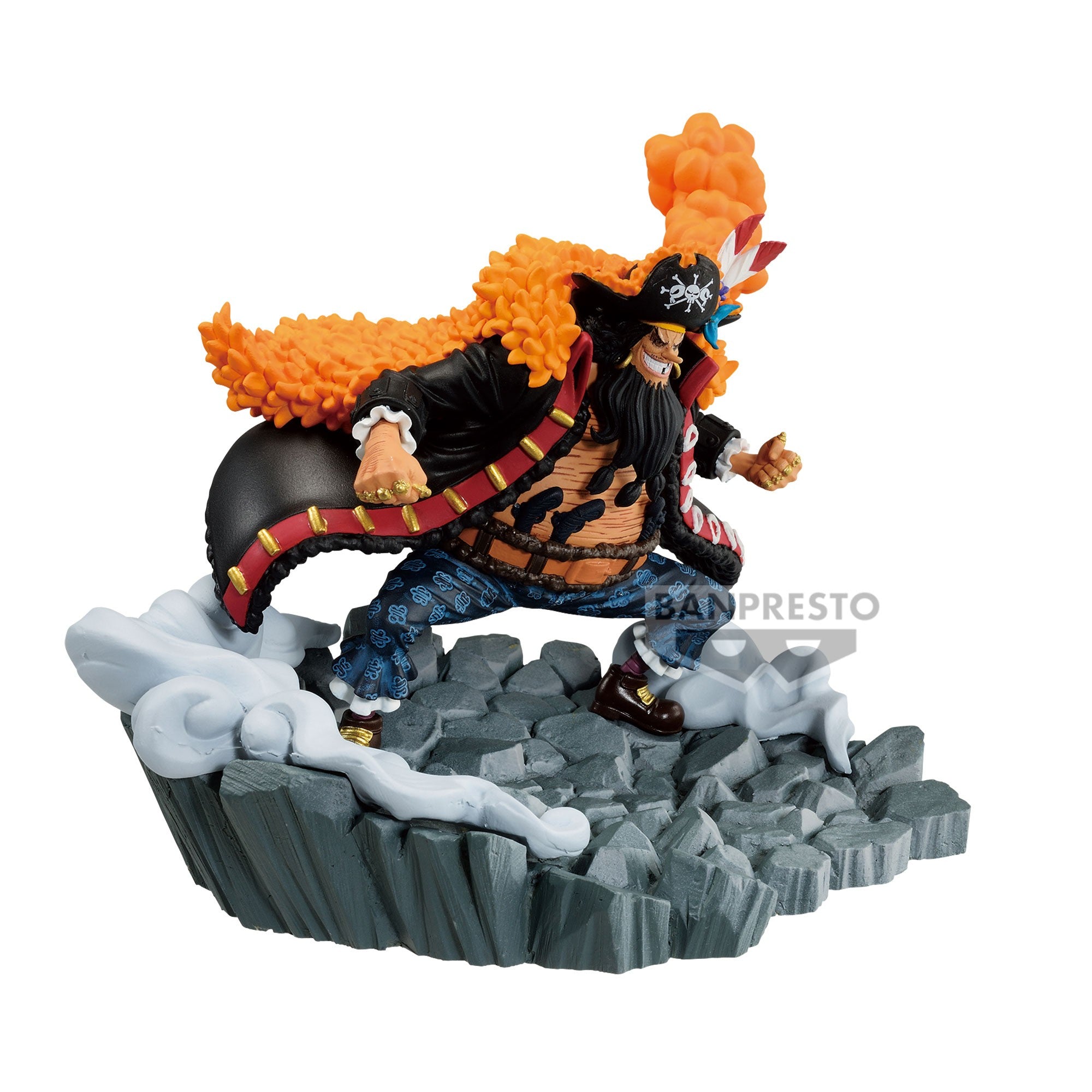 One Piece Senkozekkei PVC Figur Marshall D. Teach 8 cm