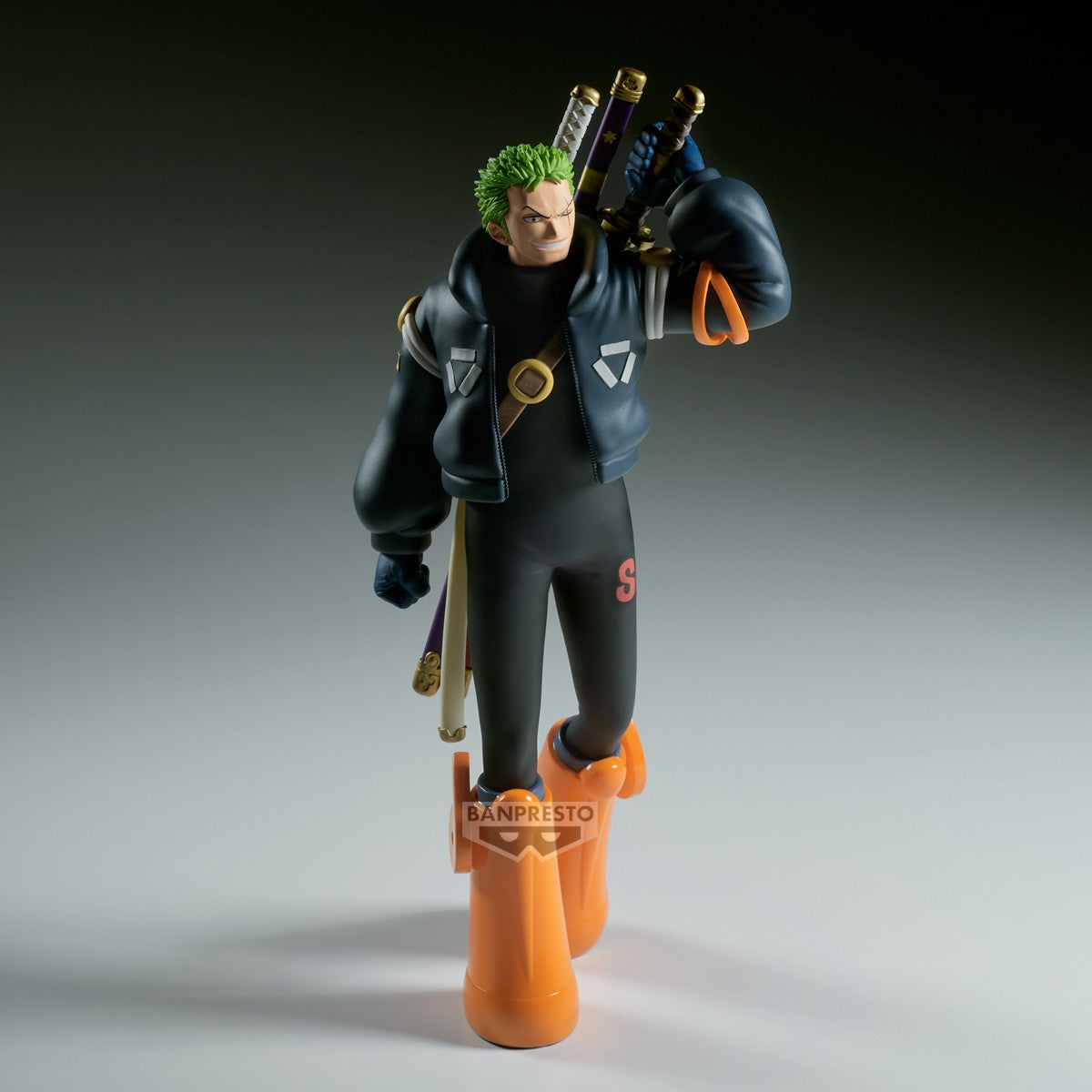 One Piece PVC Statue The Shukko Figure Roronoa Zoro Egghead Ver. 17 cm Prizefiguren Yokina