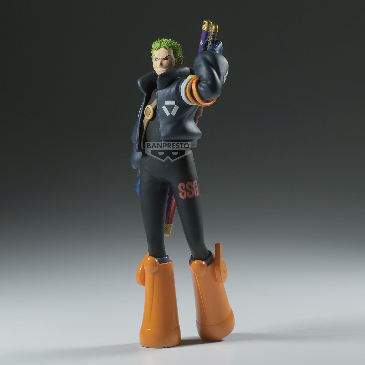 One Piece PVC Statue The Shukko Figure Roronoa Zoro Egghead Ver. 17 cm Prizefiguren Yokina