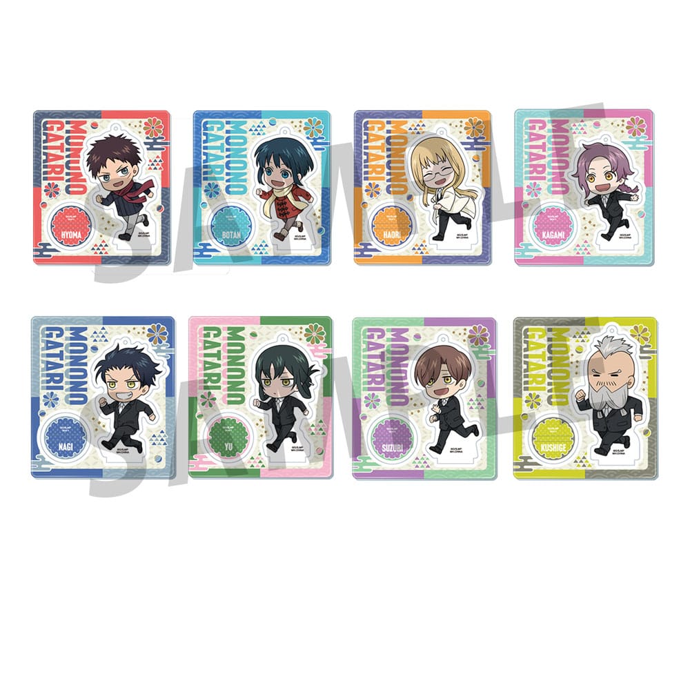 8 TokoToko Acryl Figuren Display 7 cm Monogatari Acryl Stand Yokina