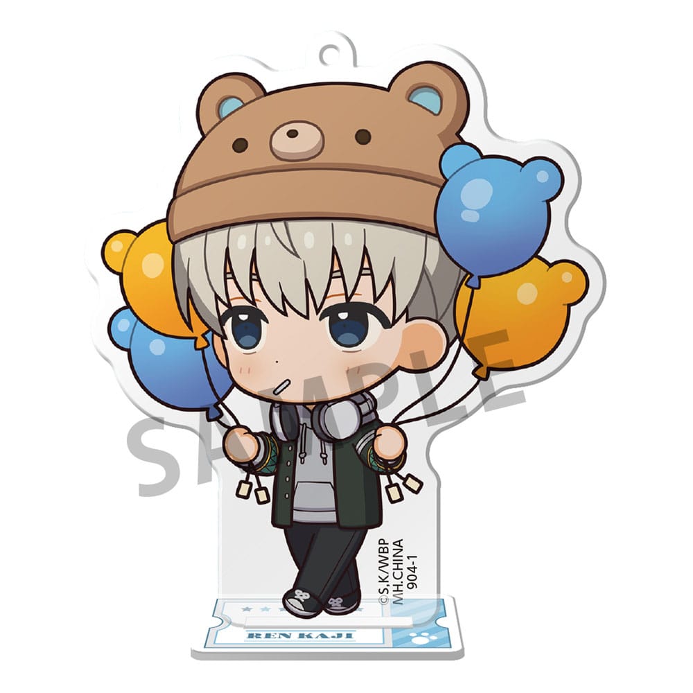 8 TokoToko Acryl Figuren in Theme Park Display 7 cm Wind Breaker Acryl Stand Yokina