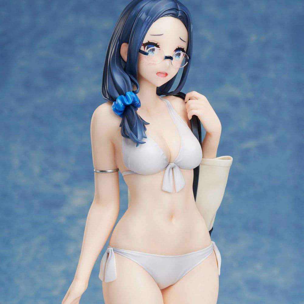 92M Illustration PVC Statue Myopic sister Date-chan Swimsuit Ver. 26 cm Prizefiguren Yokina Standard