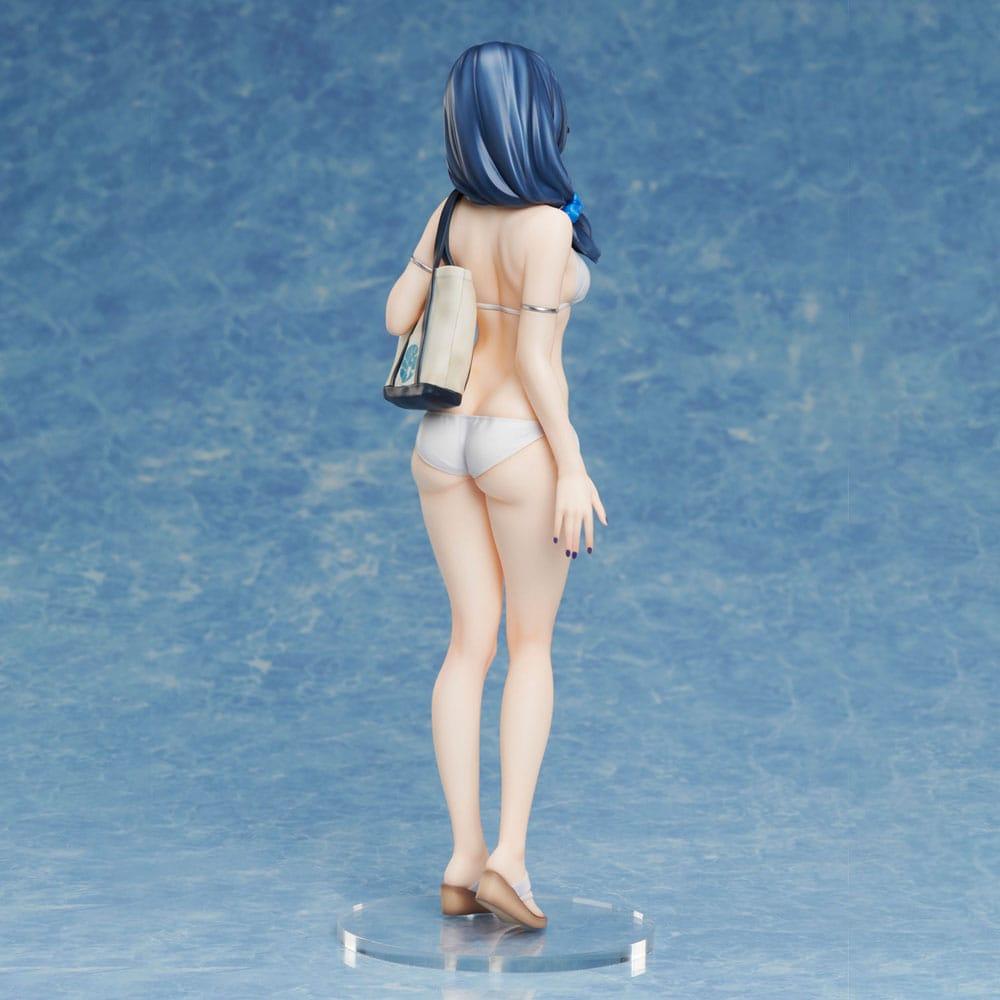 92M Illustration PVC Statue Myopic sister Date-chan Swimsuit Ver. 26 cm Prizefiguren Yokina