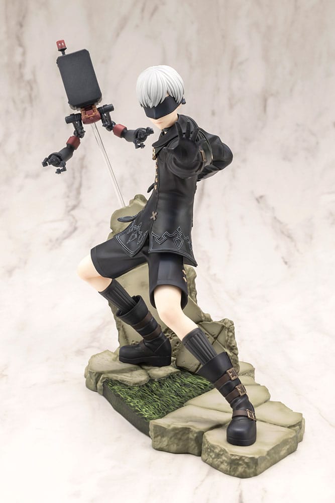9S ARTFX J Statue 1/8 24 cm Nier:Automata Ver. 1.1a Scalefiguren Yokina