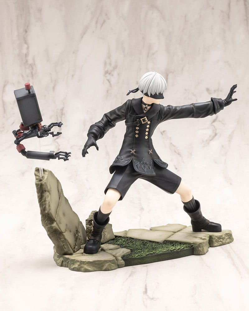 9S ARTFX J Statue 1/8 24 cm Nier:Automata Ver. 1.1a Scalefiguren Yokina
