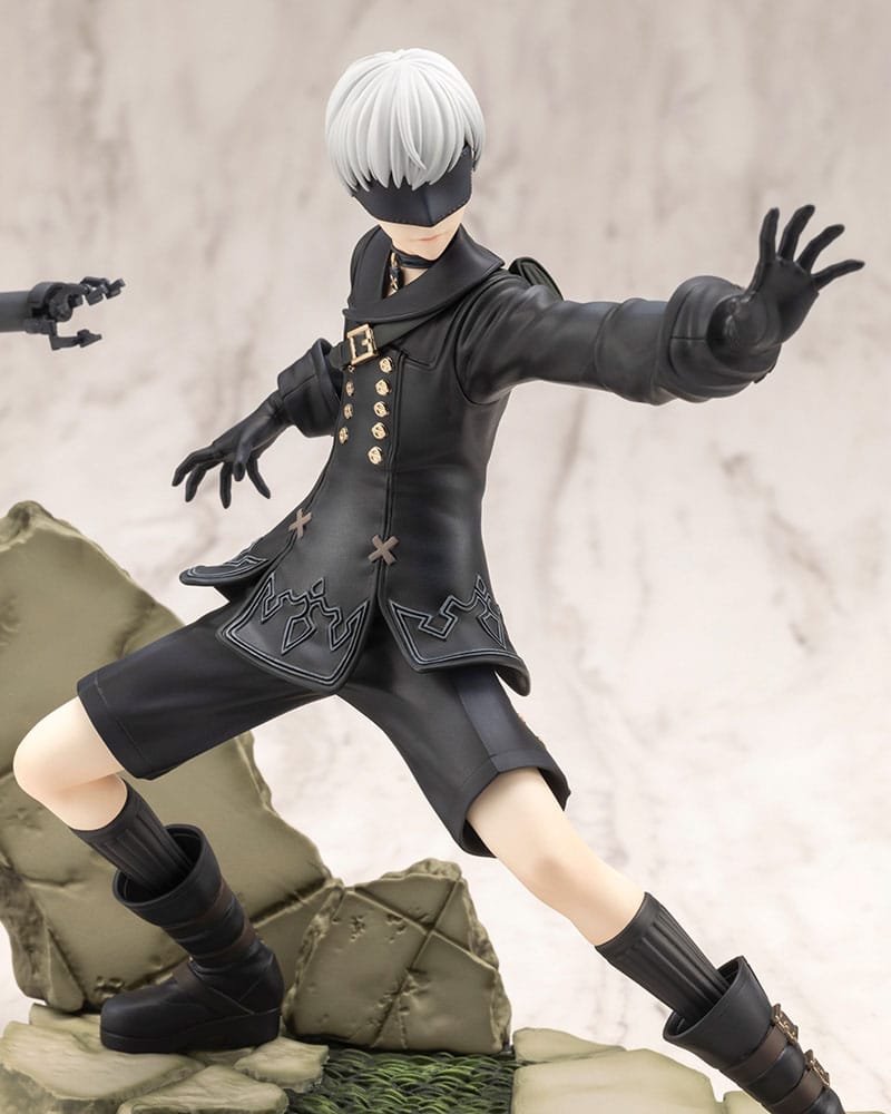 9S ARTFX J Statue 1/8 24 cm Nier:Automata Ver. 1.1a Scalefiguren Yokina