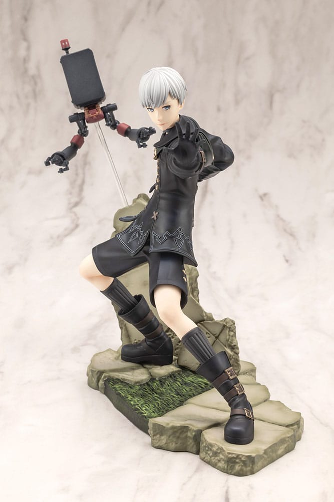 9S ARTFX J Statue 1/8 24 cm Nier:Automata Ver. 1.1a Scalefiguren Yokina