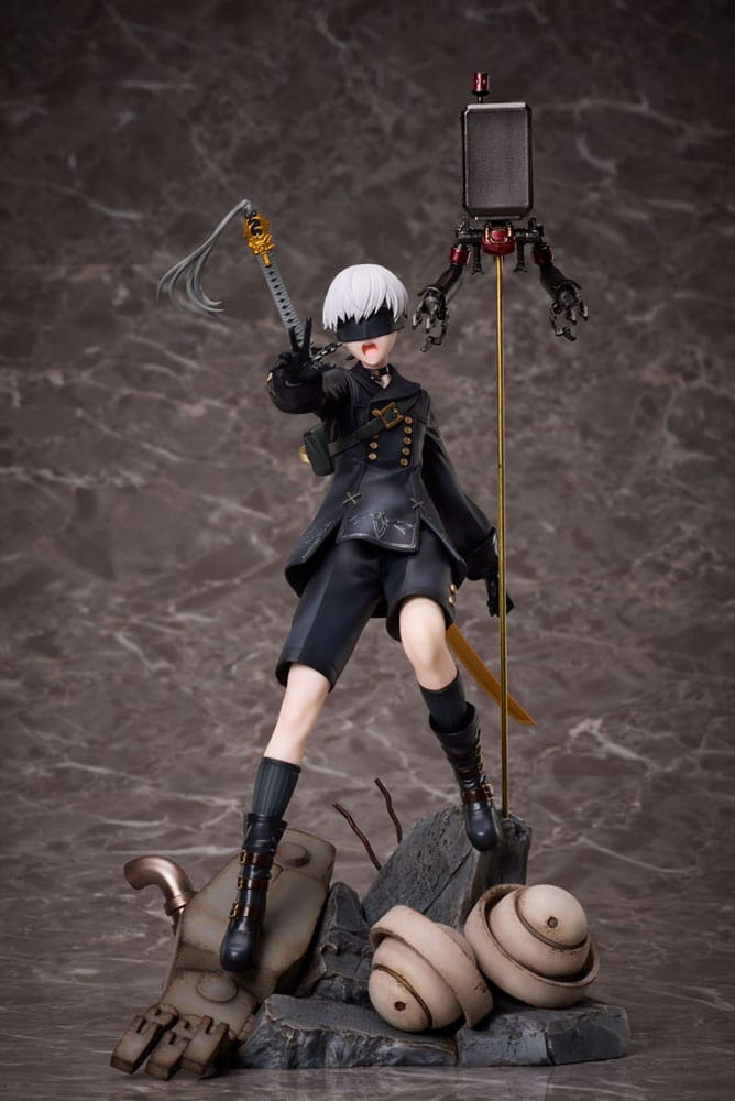 9S Deluxe Version Statue PVC 1/7 23 cm NieR:Automata Scalefiguren Yokina