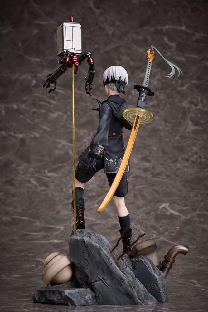9S Deluxe Version Statue PVC 1/7 23 cm NieR:Automata Scalefiguren Yokina