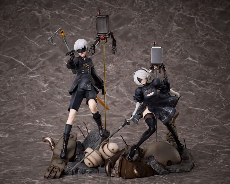 9S Deluxe Version Statue PVC 1/7 23 cm NieR:Automata Scalefiguren Yokina