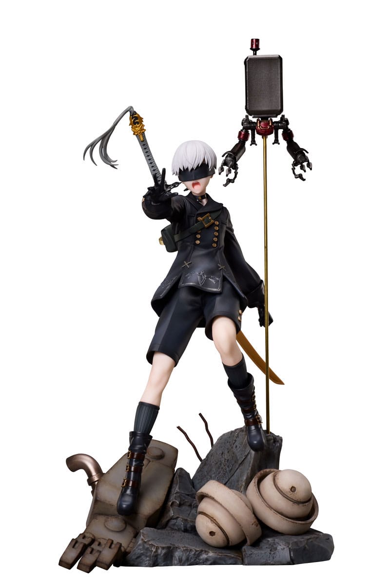 9S Deluxe Version Statue PVC 1/7 23 cm NieR:Automata Scalefiguren Yokina