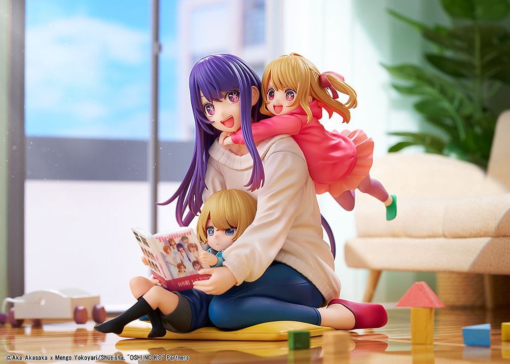 Ai, Aqua & Ruby Mother and Children PVC Statue 1/8 10 cm Oshi no Ko Scalefiguren Yokina