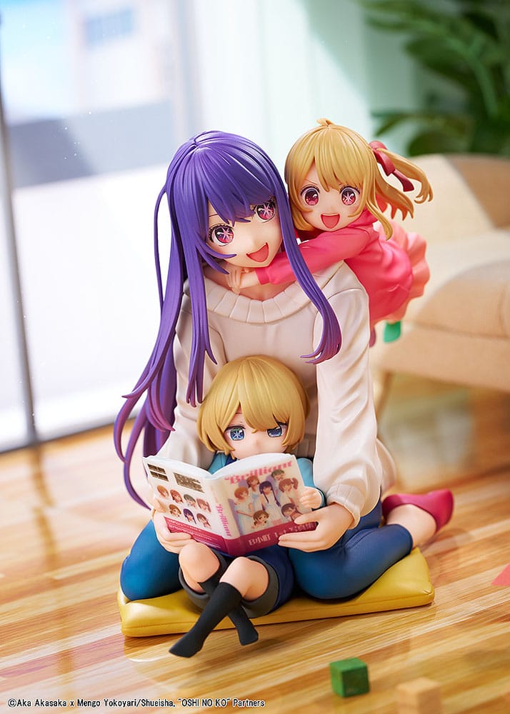 Ai, Aqua & Ruby Mother and Children PVC Statue 1/8 10 cm Oshi no Ko Scalefiguren Yokina
