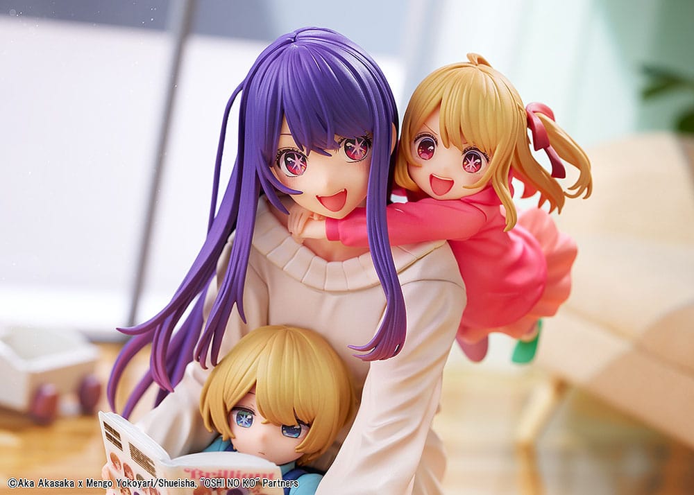 Ai, Aqua & Ruby Mother and Children PVC Statue 1/8 10 cm Oshi no Ko Scalefiguren Yokina