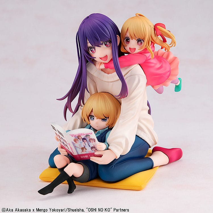 Ai, Aqua & Ruby Mother and Children PVC Statue 1/8 10 cm Oshi no Ko Scalefiguren Yokina