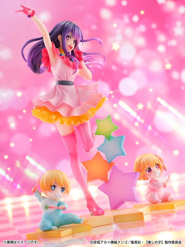 Ai, Aqua, Ruby SHIBUYA SCRAMBLE FIGURE PVC Statue 1/6 25 cm Oshi no Ko Scalefiguren Yokina